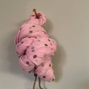 Pink polka Scarves
